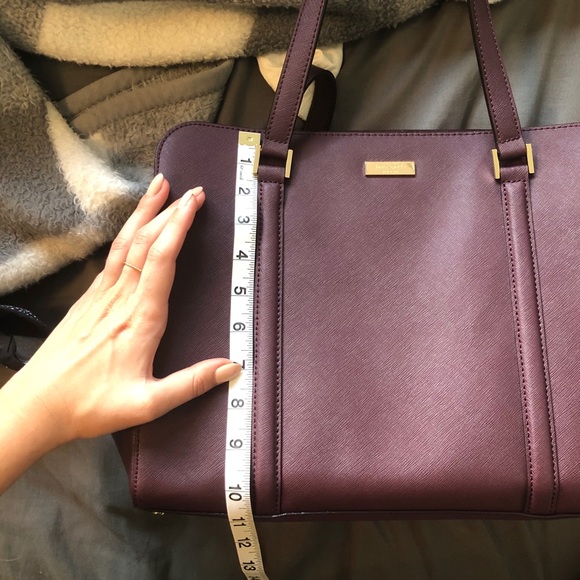 Kate Spade Purple Purse - Picture 8 of 9